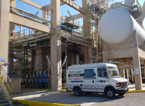 Localizzazione guasto su fascia cavi MT su motore MT di 17MW presso stabilimento petrolchimico. Cavi in basso isolamento cortocircuitati fra essi.